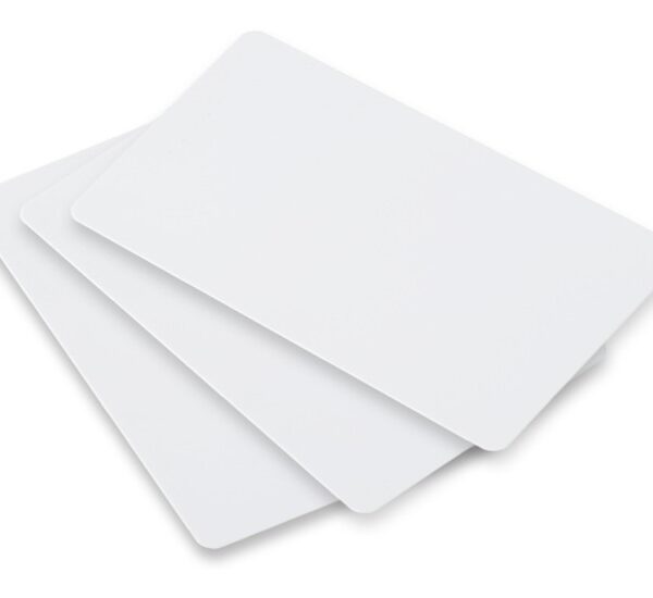 Tarjetas Adhesivas Blancas Zebra de PVC (104523-010)